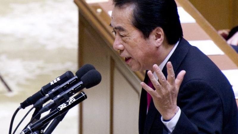 Premierul Japoniei supravietuieste motiunii de cenzura, dupa ce a vrut sa demisioneze