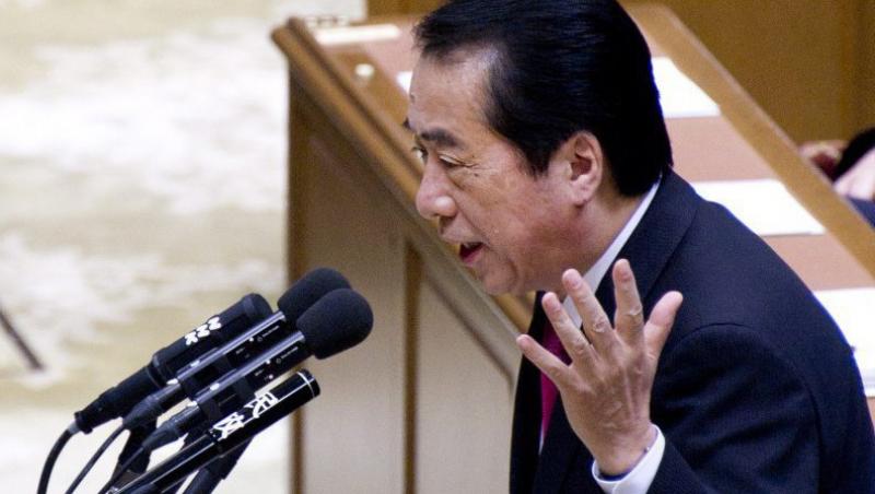 Premierul Japoniei supravietuieste motiunii de cenzura, dupa ce a vrut sa demisioneze