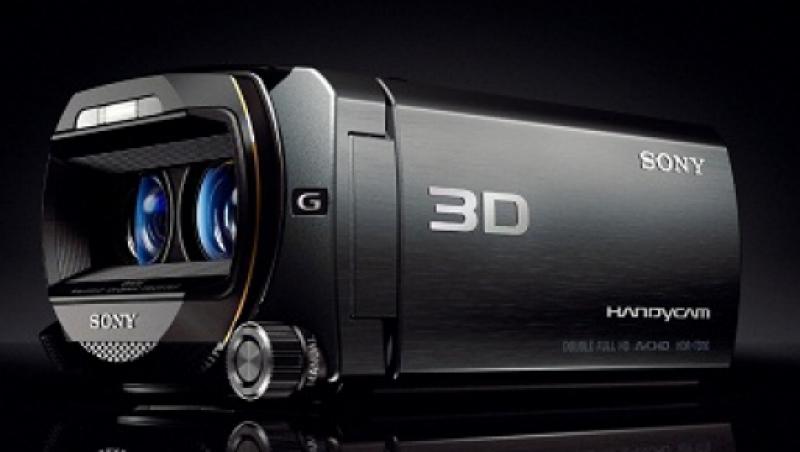 Handycam TD10, prima camera video 3D Sony in Romania