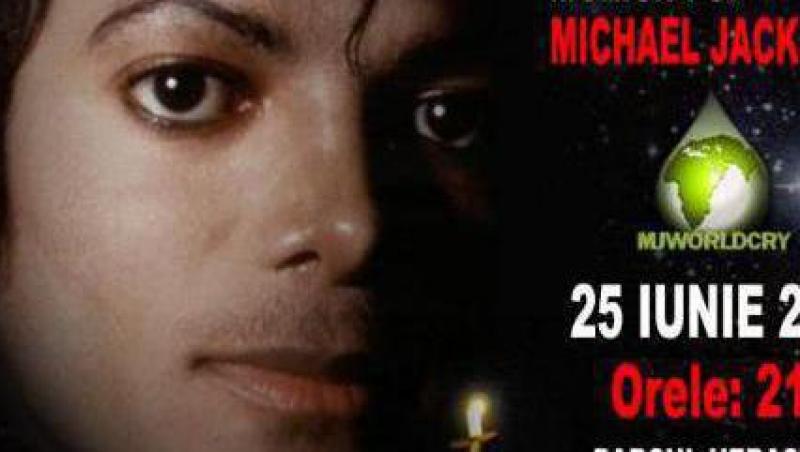 Michael Jackson World Cry, in Parcul Herastrau din Bucuresti