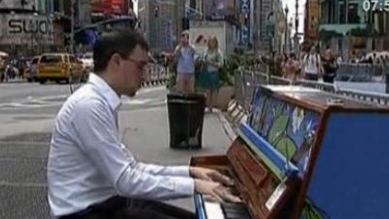 VIDEO! 60 de piane, amplasate pe strazile din New York