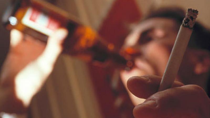 Alcoolul si tutunul ucid mai repede barbatii