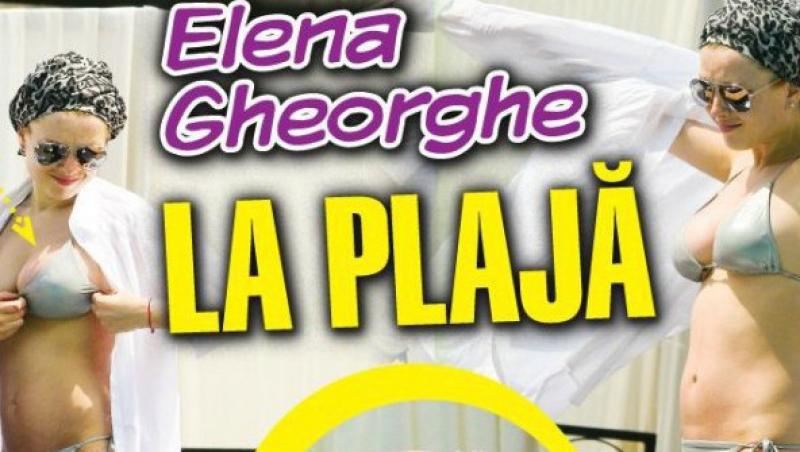 Elena Gheorghe, sexy in costum de baie, dar cu celulita