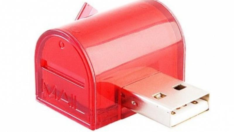 USB-ul in forma de casuta postala te anunta pe loc ce mail-uri ai primit