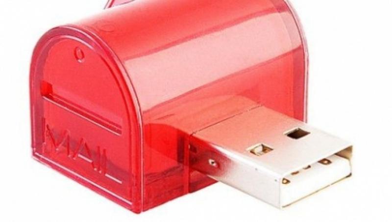 USB-ul in forma de casuta postala te anunta pe loc ce mail-uri ai primit