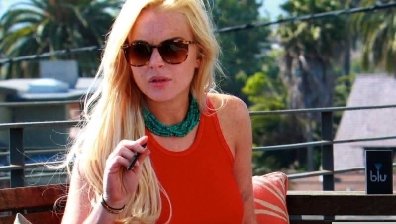 Lindsay Lohan a consumat alcool in arest!