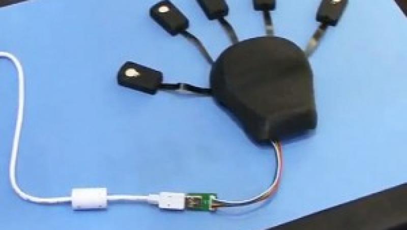 Vesti bune: A aparut mouse-ul cu 5 degete!