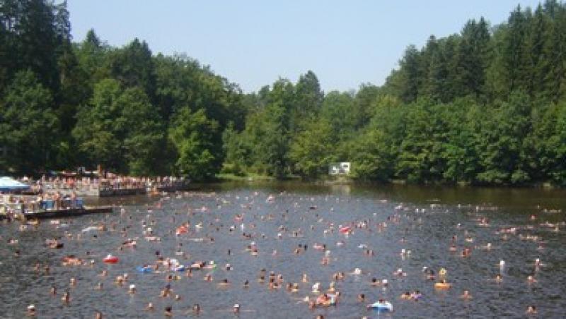 VIDEO! Lacul Ursu, paradisul de langa Sovata