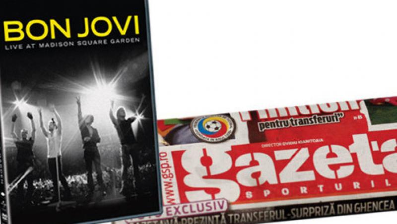 DVD Bon Jovi – Live la Madison Square Garden, numai cu Gazeta Sporturilor!