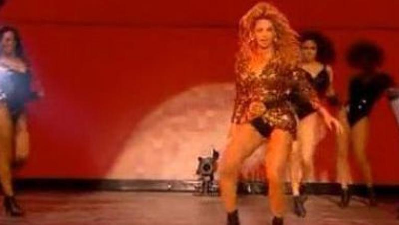 VIDEO! Beyonce a incheiat festivalul de muzica din Glastonbury