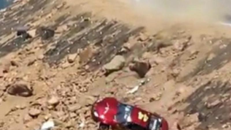 VIDEO! Accident la Pikes Peak