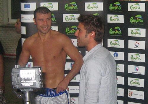 Mutu a asistat la antrenamentul lui Bute: "Nu-s eu campion, dar cativa ospatari tot am pus"