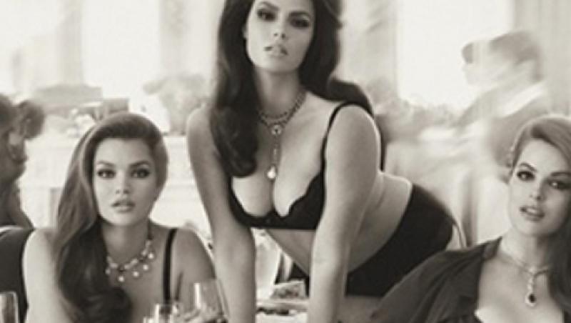 FOTO! Fotomodele apetisante pe coperta Vogue Italia lupta impotriva anorexiei