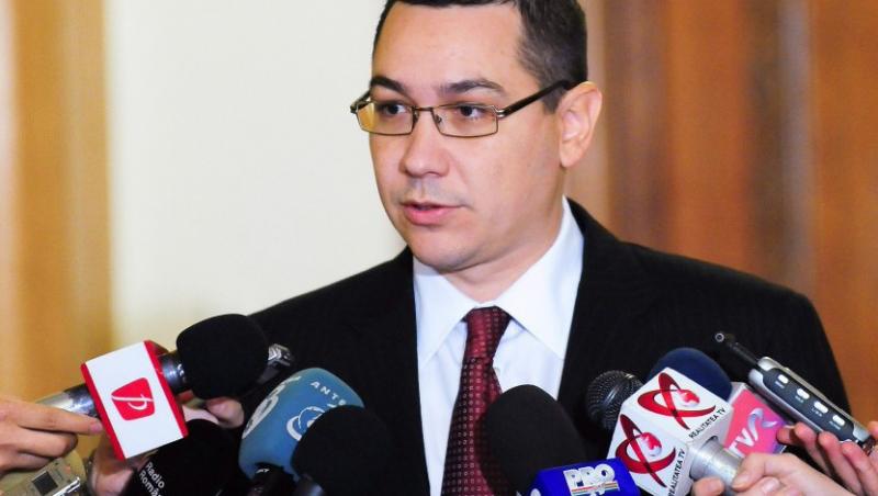 Ponta despre reactia Rusiei la declaratiile lui Basescu: E un gest corect, pentru un gest incorect