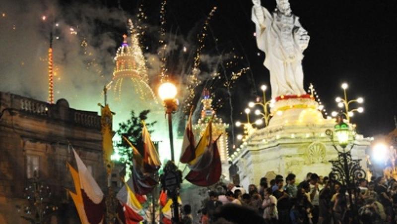 Festa malteza, intre sfinti si artificii
