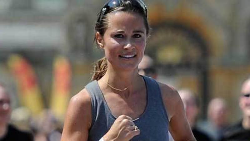 Pippa Middleton, frumoasa si in tinuta sport