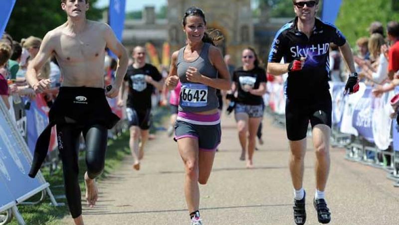 Pippa Middleton, frumoasa si in tinuta sport