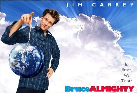 Jim Carrey va fi, din nou, Dumnezeu in “Bruce Almighty 2”