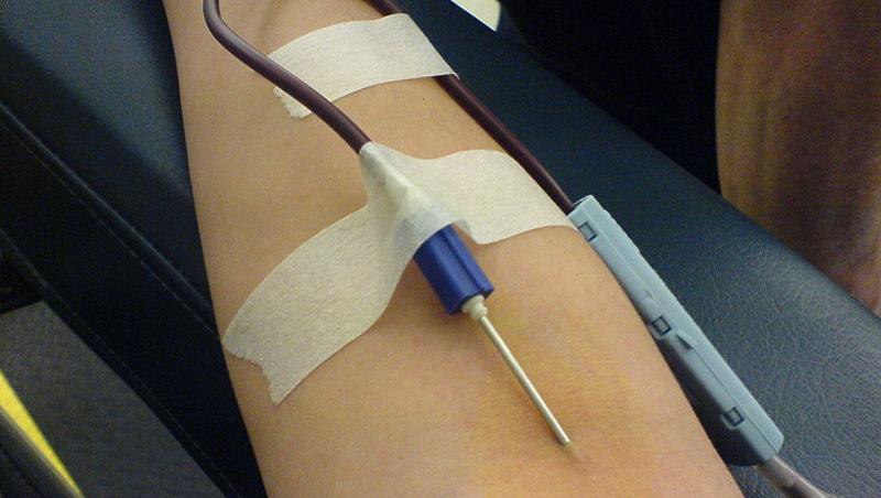 Numarul donatorilor de sange din Romania, in crestere