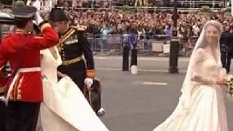 VIDEO! Rochia lui Kate Middleton va deveni piesa de muzeu!