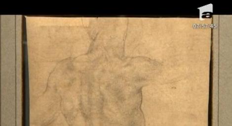 VIDEO! Un desen de Michelangelo, scos la licitatie