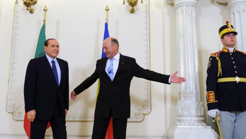 Berlusconi se lauda ca e mai popular decat Basescu