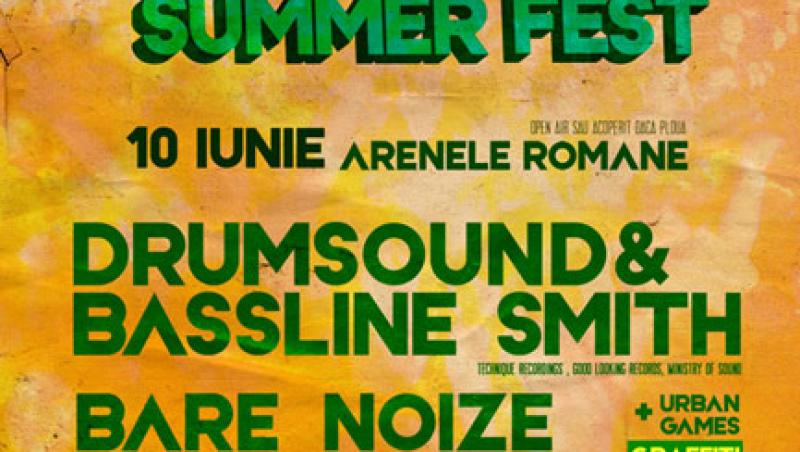 Arena DnB Summer Fest, la Arenele Romane din Capitala