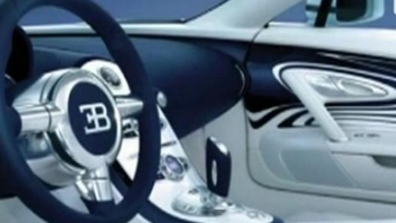 VIDEO! Vezi cum arata singurul Bugatti Veyron cu interior din portelan!