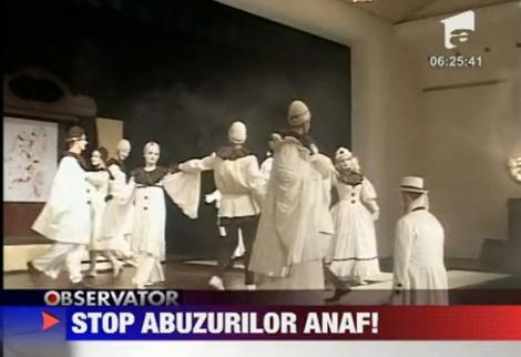 VIDEO! Oamenii de cultura se opun abuzurilor ANAF