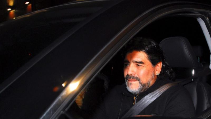 Maradona a ajuns la spital dupa ce a fost implicat intr-un accident rutier