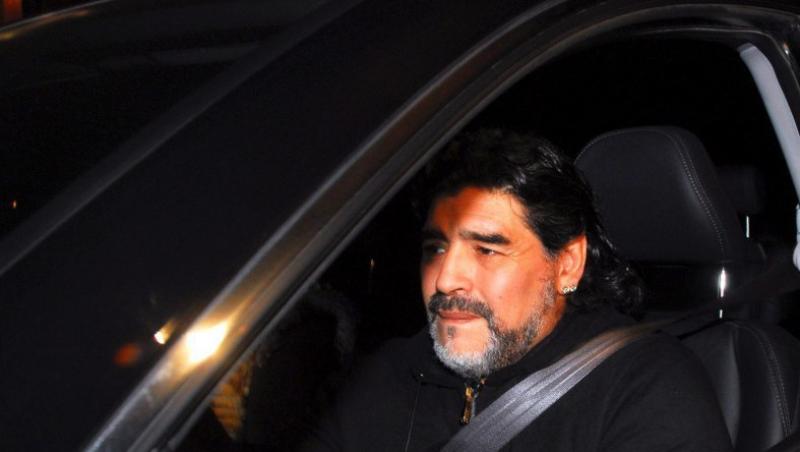 Maradona a ajuns la spital dupa ce a fost implicat intr-un accident rutier