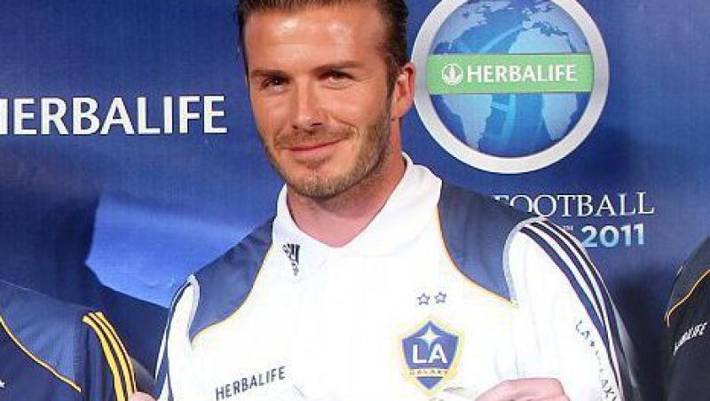 David Beckham s-a intors la fotbal, la 2 zile dupa ce Victoria a nascut