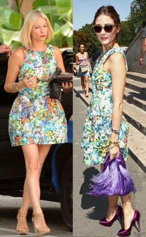 Vezi rochia cu imprimeu floral de la Zara, care are mare succes in randul celebritatilor!