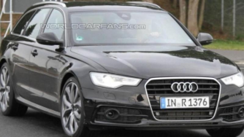 FOTO! Audi S6 Avant 2012, primele imagini fara camuflaj