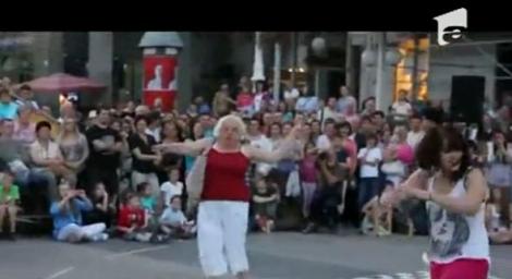 VIDEO! Vezi cea mai batrana dansatoare de breakdance din lume