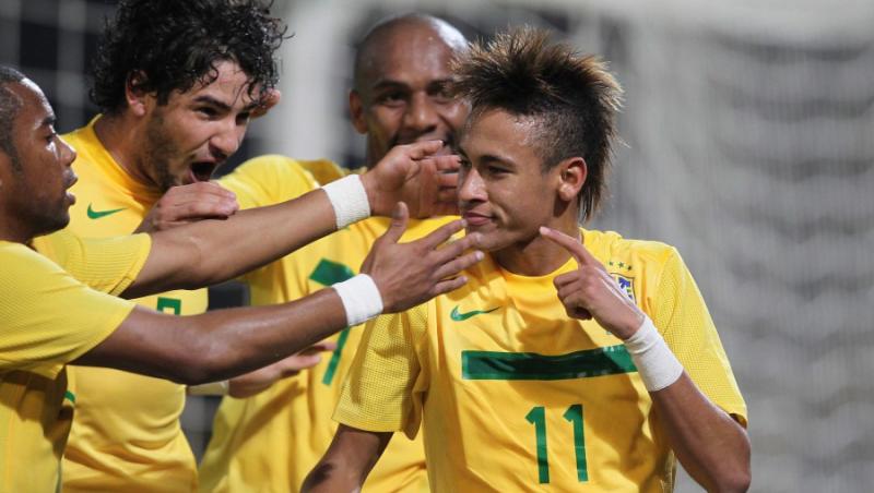 VIDEO! Brazilia - Ecuador 4-2: Pato si Neymar au facut show