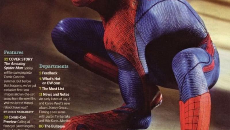 FOTO! Vezi cele mai noi imagini din “The Amazing Spiderman”