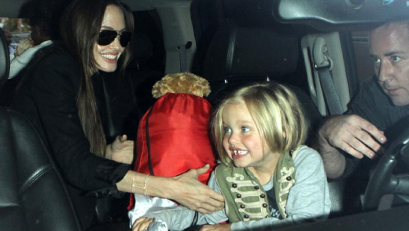 Shiloh, fata Angelinei Jolie, vrea sa fie soferul familiei