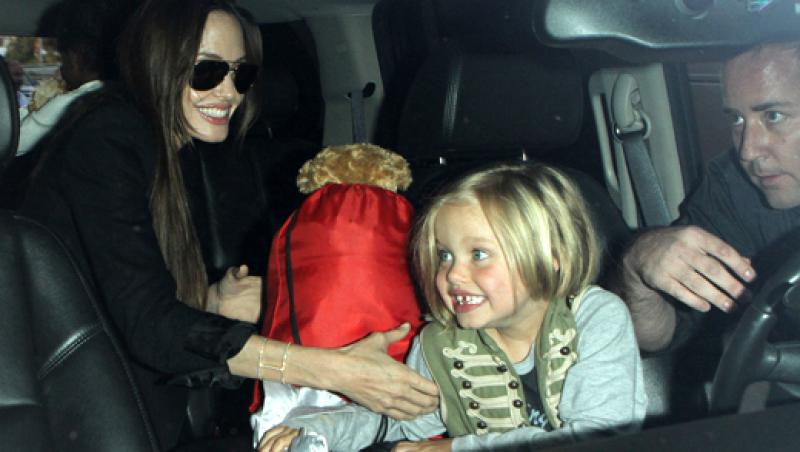 Shiloh, fata Angelinei Jolie, vrea sa fie soferul familiei