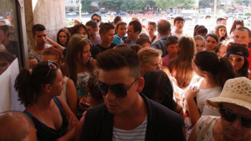 VIDEO! Constantenii au sfidat canicula pentru X Factor!