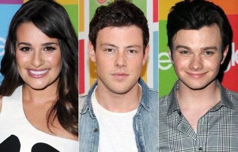 Lea Michele, Cory Monteith si Chris Colfer nu vor mai juca in "Glee"