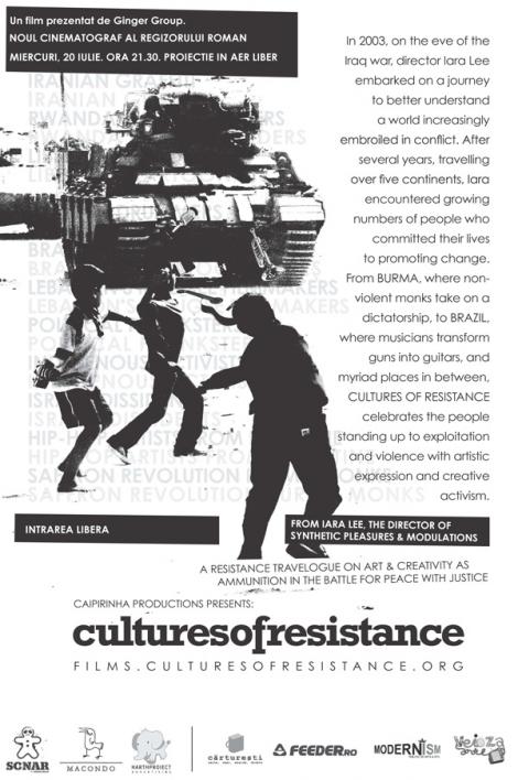 ”Cultures of Resistance”, un documentar despre cum sa lupti pentru drepturile tale