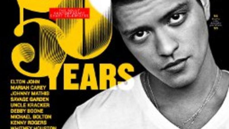 Bruno Mars, pe coperta noului numar Billboard Magazine!