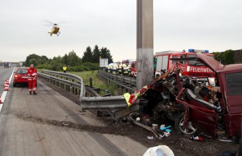 Accident in Austria: 3 romani morti si 5 grav raniti