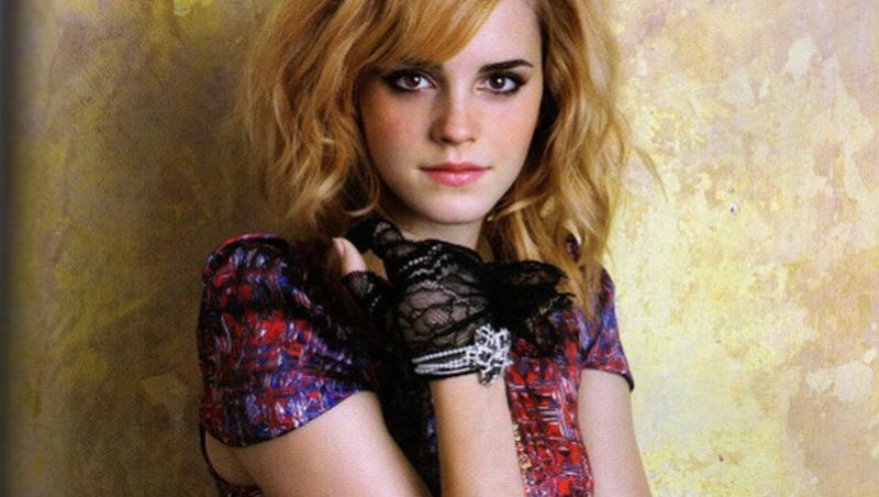 Emma Watson, frumoasa din “Beauty and the Beast”
