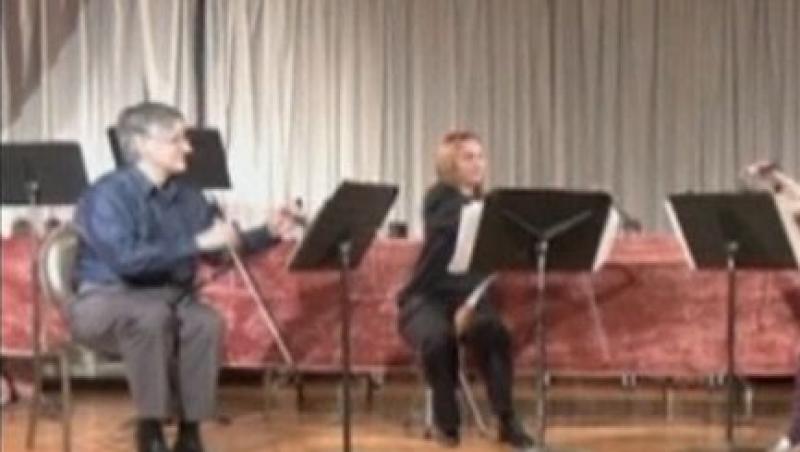 VIDEO! Inedit: Concert pentru fierastrau
