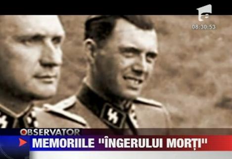 VIDEO! Memoriile "Ingerului Mortii", Josef Mengele, scoase la licitatie