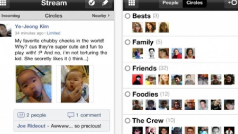 Google+ are aplicatie oficiala pentru iPhone