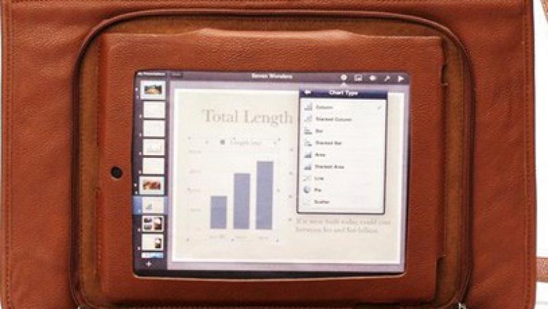 Versetta - geanta clasica de piele pentru iPad-ul tau