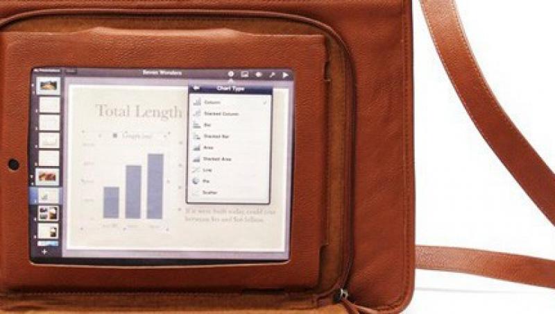 Versetta - geanta clasica de piele pentru iPad-ul tau